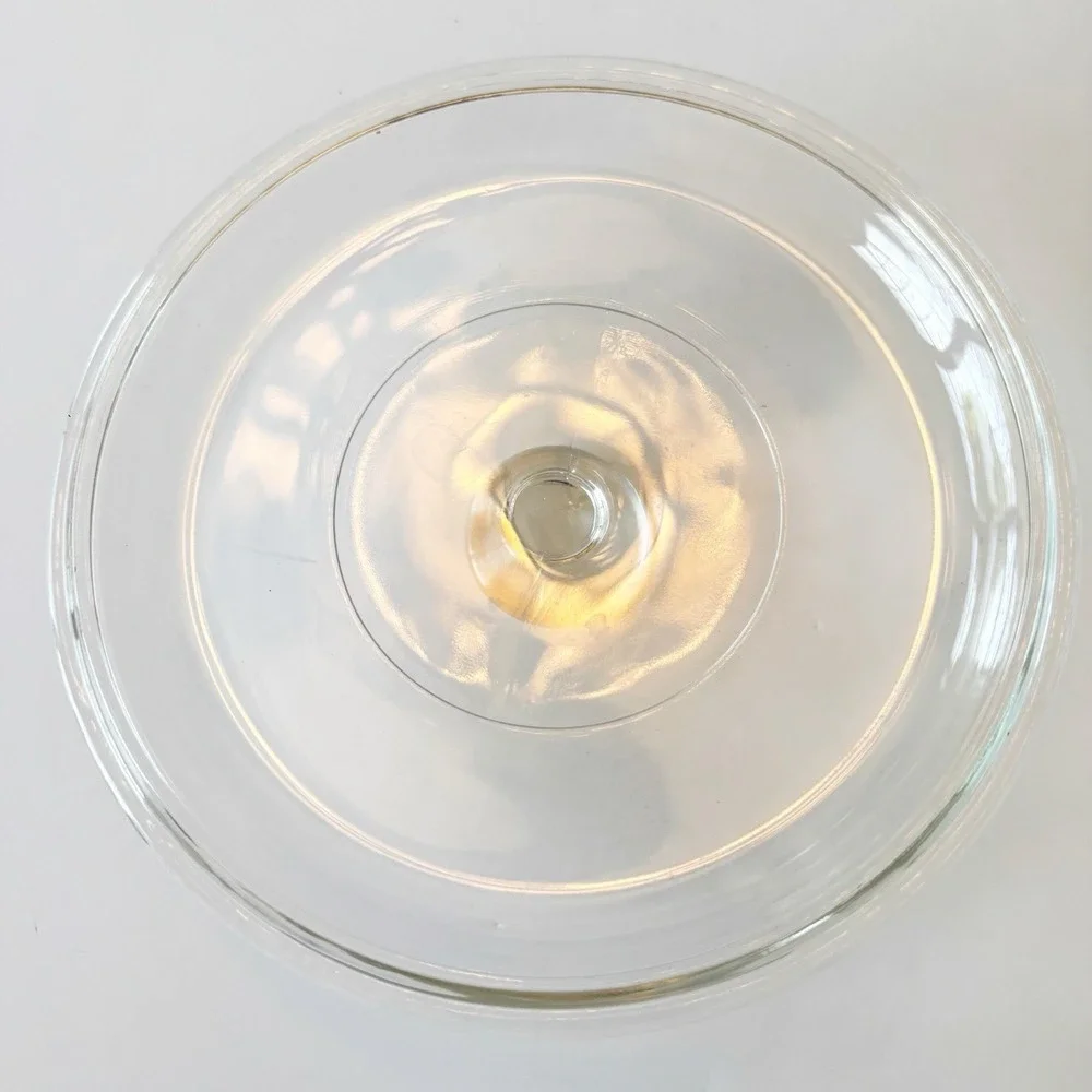 Pyrex G1C Clear Glass Round Replacement Casserole Lid 8.75